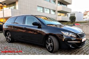 Peugeot 308 SW blue HDI Yescar Automóveis