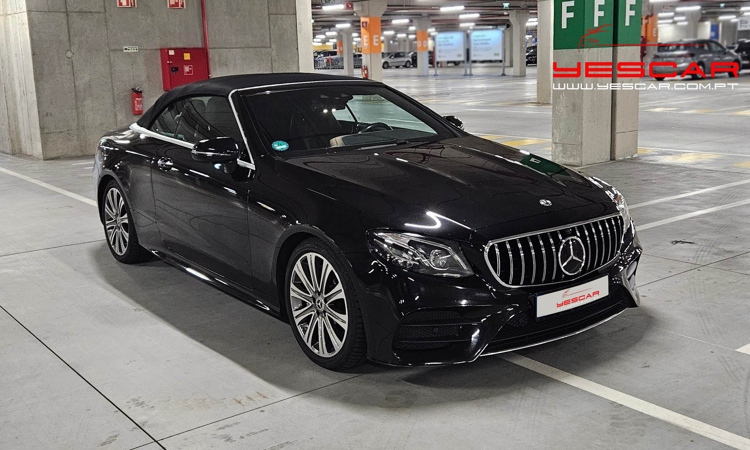 Mercedes Benz E220d Cabrio - YESCAR Porto
